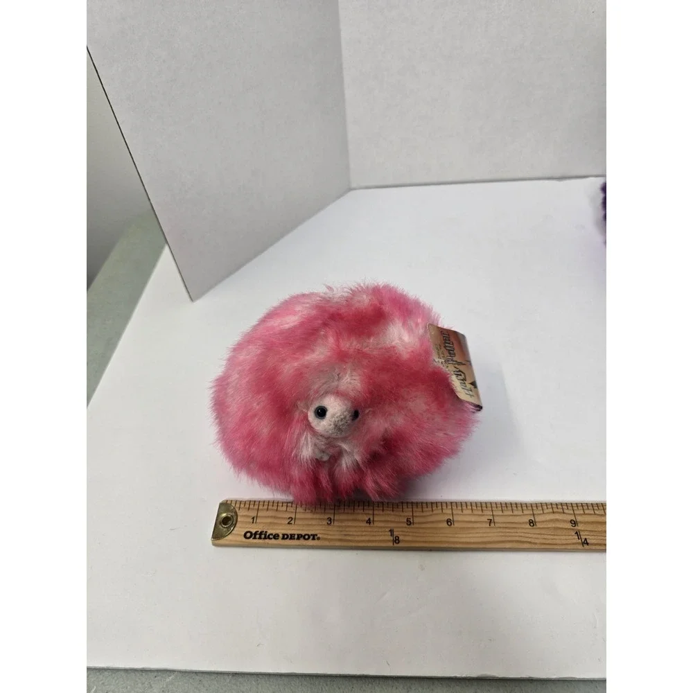 Harry Potter Pygmy Puff Plush Lot Of 2 Set Purple Pink Wizarding World